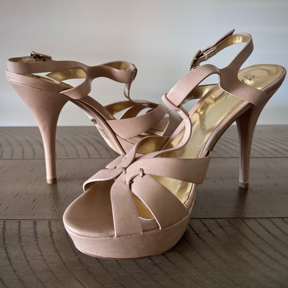 Thalia Sodi Raquell Nude Sandal - NEW/NEVER WORN, Size 9.5